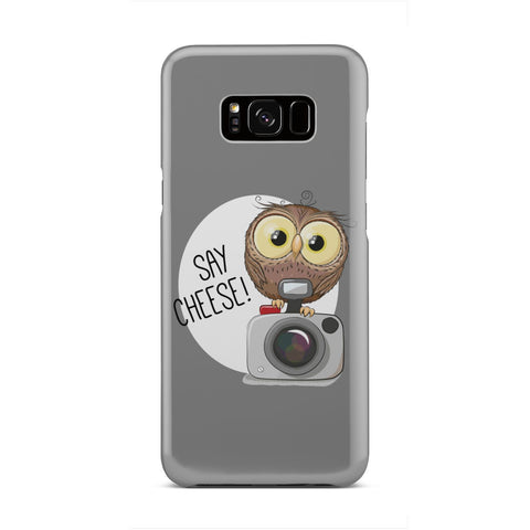 Image of Say Cheese Owl Phone Case - doctorlukeshop