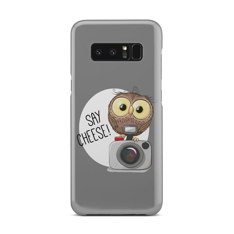 Image of Say Cheese Owl Phone Case - doctorlukeshop