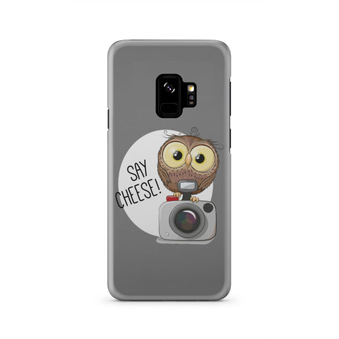 Image of Say Cheese Owl Phone Case - doctorlukeshop