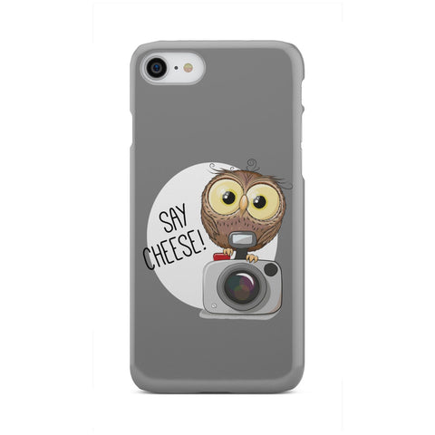 Image of Say Cheese Owl Phone Case - doctorlukeshop