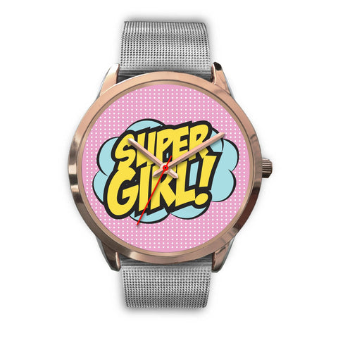 Image of Super Girl Rose Gold Watch - doctorlukeshop