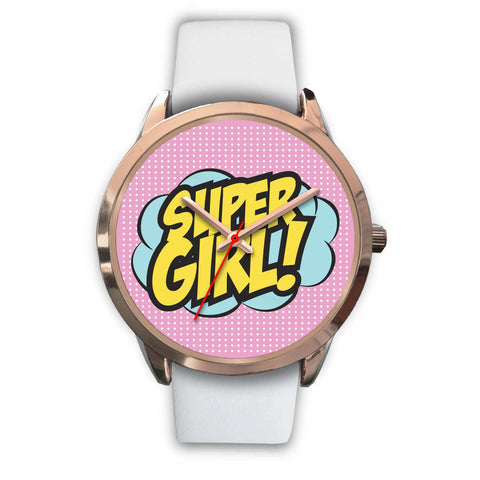 Image of Super Girl Rose Gold Watch - doctorlukeshop