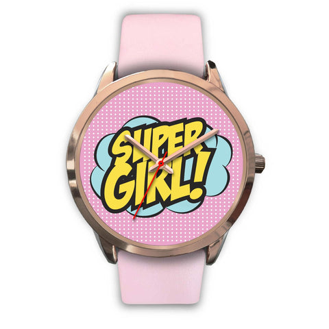 Image of Super Girl Rose Gold Watch - doctorlukeshop