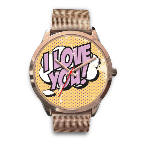 Image of Super Girl Rose Gold Watch - doctorlukeshop