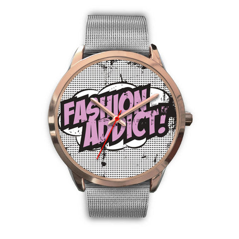 Image of Fashion Addict Rose Gold Watch - doctorlukeshop