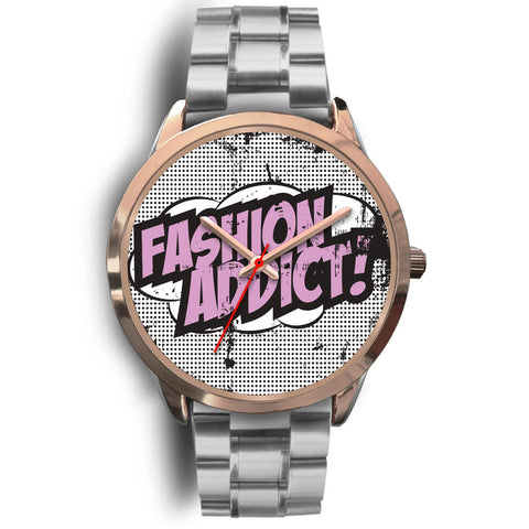 Image of Fashion Addict Rose Gold Watch - doctorlukeshop