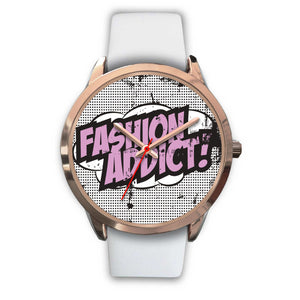 Fashion Addict Rose Gold Watch - doctorlukeshop