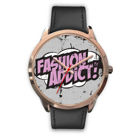 Image of Fashion Addict Rose Gold Watch - doctorlukeshop