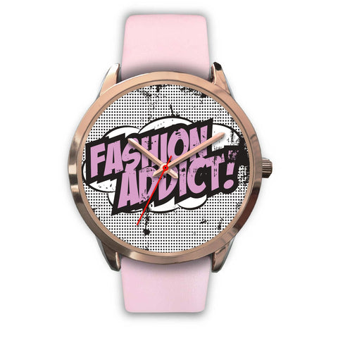 Image of Fashion Addict Rose Gold Watch - doctorlukeshop