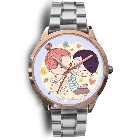 Image of Hello Autumn Rose Gold Watch - doctorlukeshop