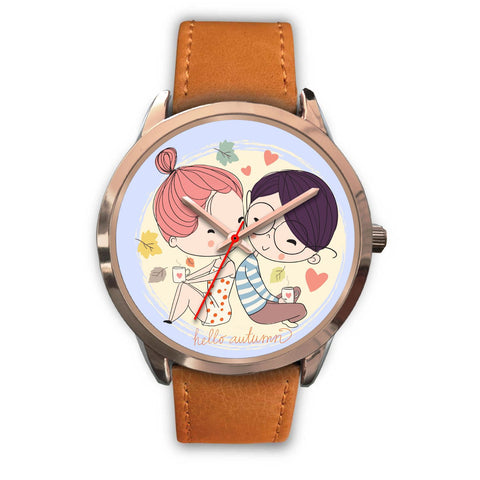 Image of Hello Autumn Rose Gold Watch - doctorlukeshop