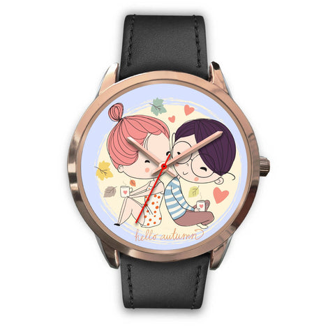 Image of Hello Autumn Rose Gold Watch - doctorlukeshop