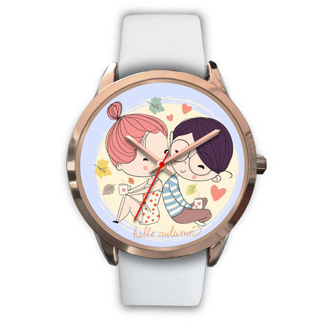 Image of Hello Autumn Rose Gold Watch - doctorlukeshop