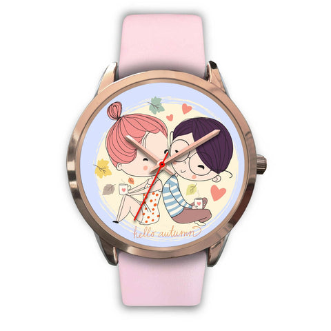 Image of Hello Autumn Rose Gold Watch - doctorlukeshop