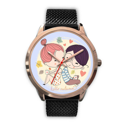 Image of Hello Autumn Rose Gold Watch - doctorlukeshop