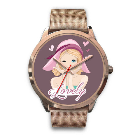 Image of Lovely Rose Gold Watch - doctorlukeshop