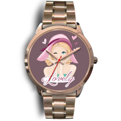 Image of Lovely Rose Gold Watch - doctorlukeshop