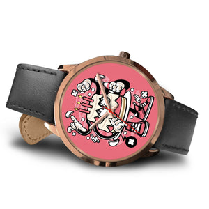 Pink Cake Rose Gold Watch