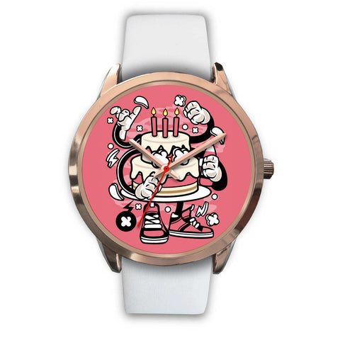 Image of Pink Cake Rose Gold Watch - doctorlukeshop