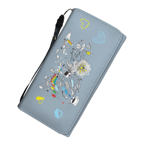 Image of Creation Doodle Long Wallet - doctorlukeshop