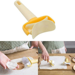 Plastic Dumpling Pie Rolling Cutter