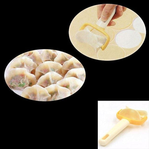 Image of Plastic Dumpling Pie Rolling Cutter - doctorlukeshop