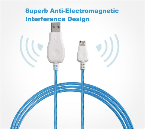 Image of LED Glow USB Cable Charging and Data Sync - doctorlukeshop