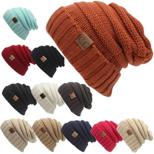 Warm Chunky Soft Knit Hat - doctorlukeshop