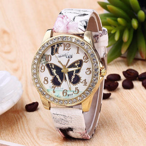 Butterfly Diamond Women Watch - doctorlukeshop