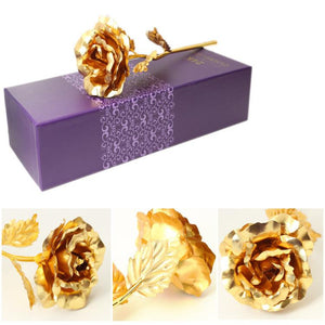 24k Gold Foil Roses - doctorlukeshop