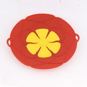 Silicone lid Spill Stopper for Pot Pan