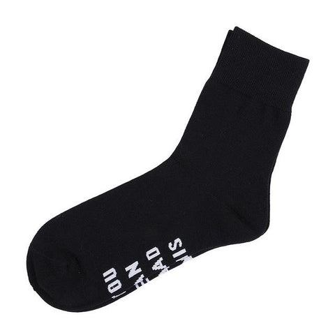 Image of humor words printed socks - doctorlukeshop