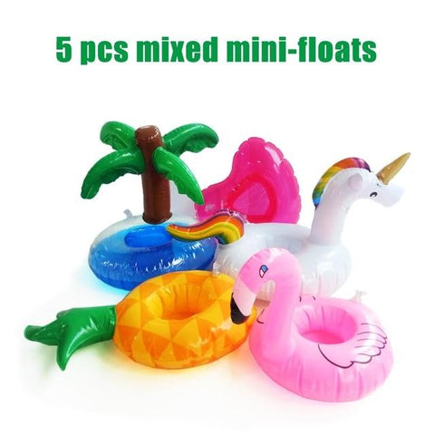 Image of Mini Inflatable Drink Float Cup Holder - doctorlukeshop