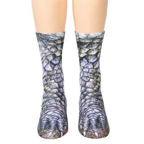 Image of Adult Unisex Animal Paw Crew Socks - doctorlukeshop