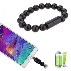 USB Cable Beads Bracelet Sync and Charge - doctorlukeshop