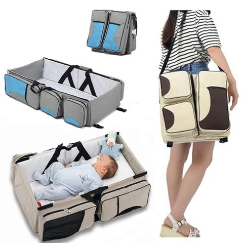 Image of Travel Portable Changing Diaper Station Bag - doctorlukeshop