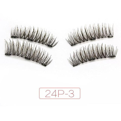 Image of Magnetic eyelashes with 3 magnets handmade 3D/6D - doctorlukeshop