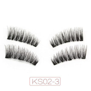 Magnetic eyelashes with 3 magnets handmade 3D/6D