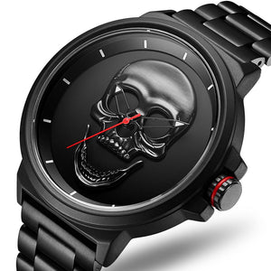 3D Pirate Skull Men Watches - doctorlukeshop