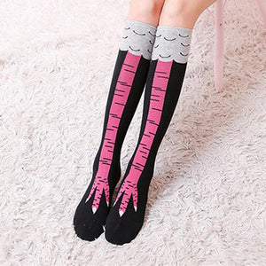 Crew Animal Leg Socks